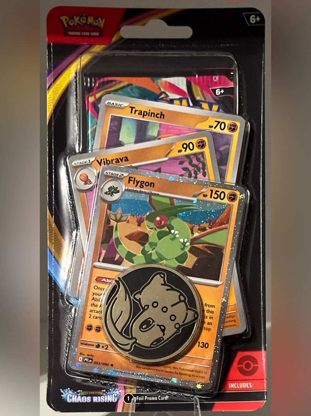 Pokémon TCG: Mega Evolution Chaos Rising - Single Blister (FLYGON)